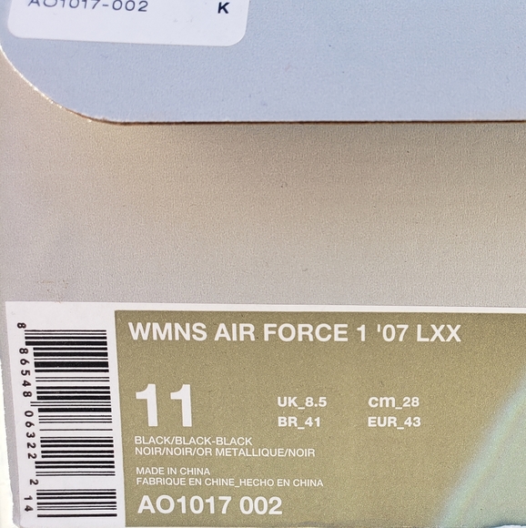 WMNS (W) Air Force 1 Low - Picture 8 of 9